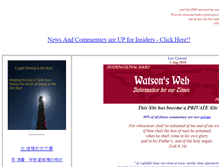 Tablet Screenshot of markswatson.com